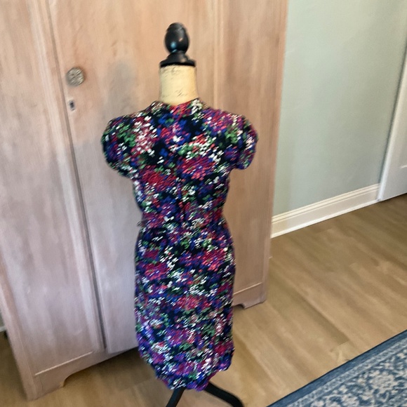 52 Conversations Anthropologie Colloquial Floral Shirt Dress floral summer 6 - Picture 5 of 16